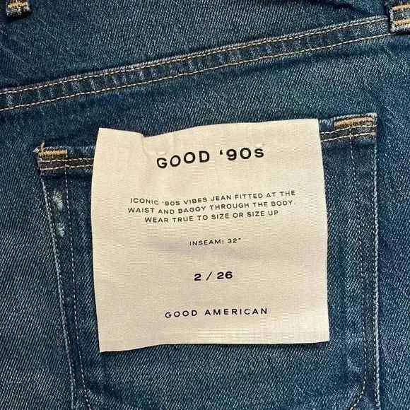 🆕 Good American Good 90’s Jean Shorts