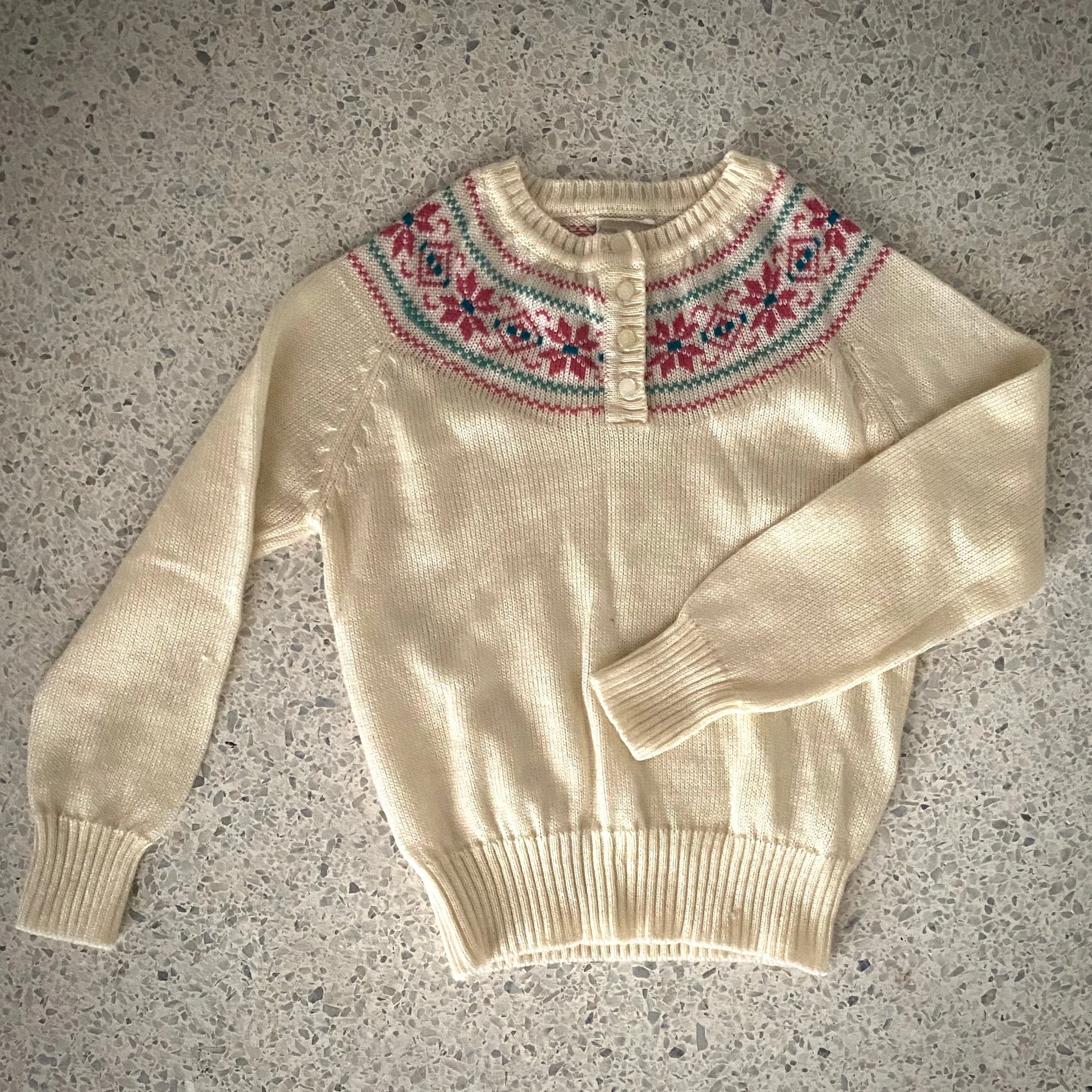 1960s A Fashion Import Sweater