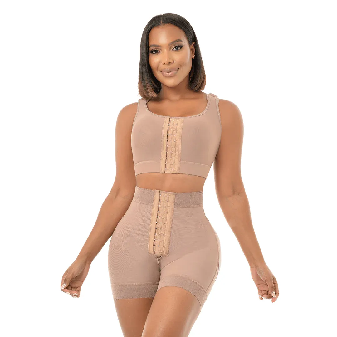 5015 Zipper in Crotch Short Fajas Melibelt