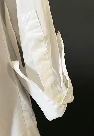 9 BUTTON CROSS OVER SHIRT