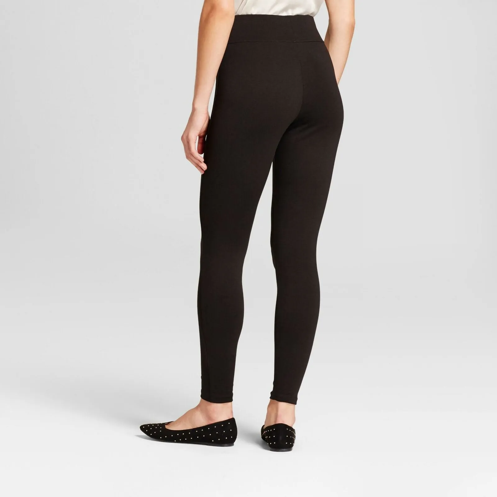 A New Day Women's Ponte Wide Waistband Leggings