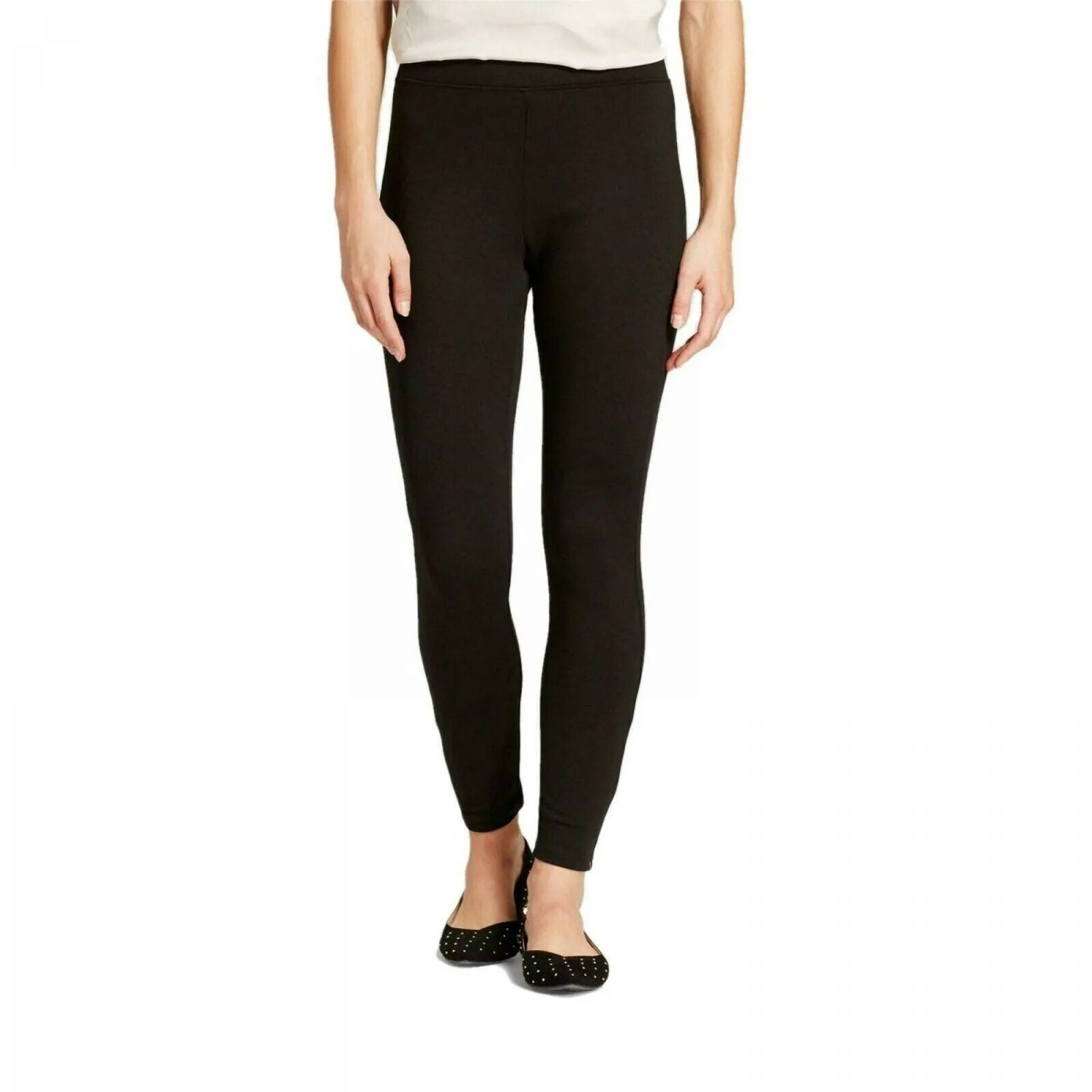 A New Day Women's Ponte Wide Waistband Leggings