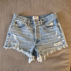 Agolde Denim Cut Off Shorts