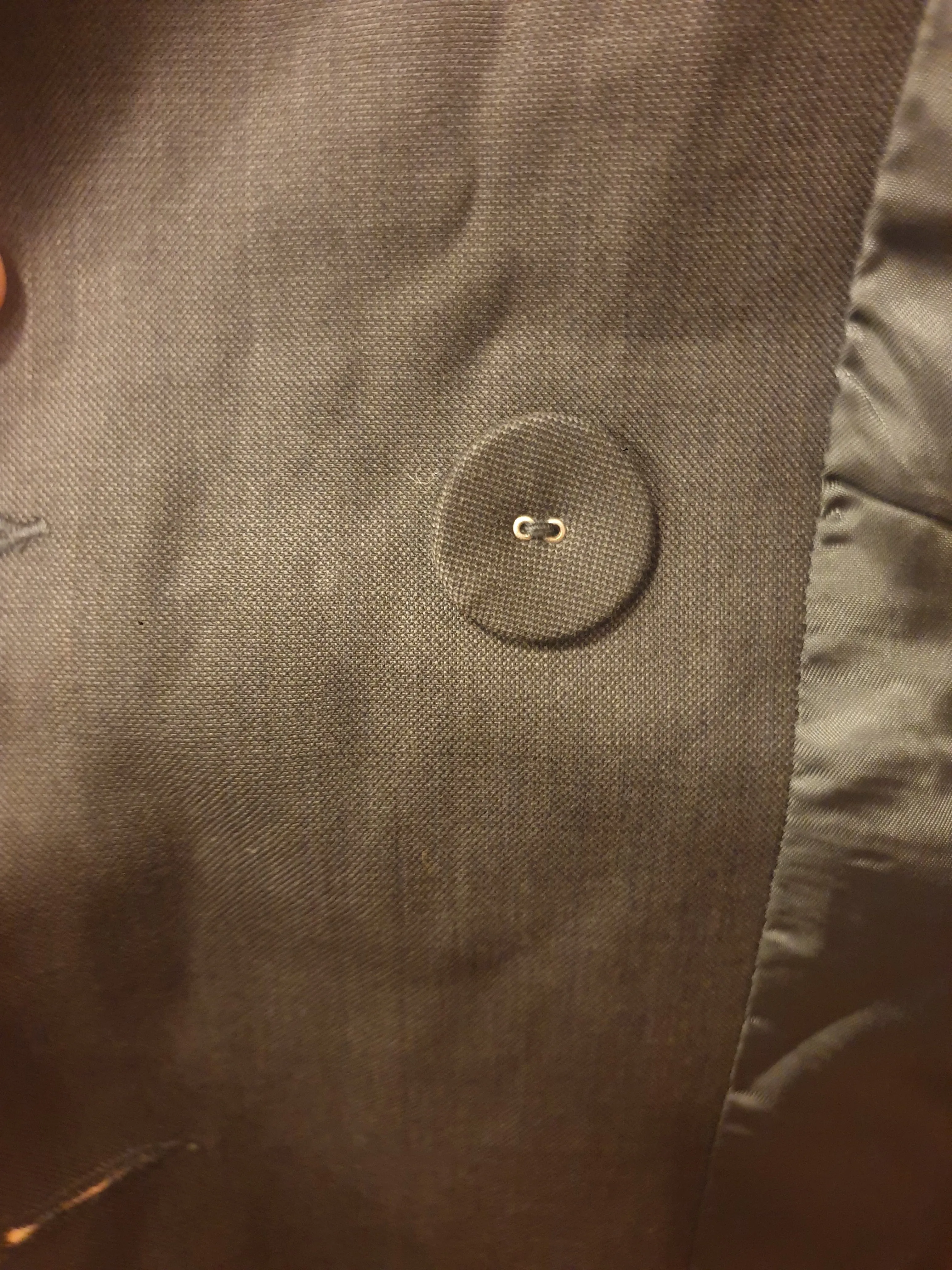 Alpha 60 grey 100% wool jacket size XS (best fits size 8)