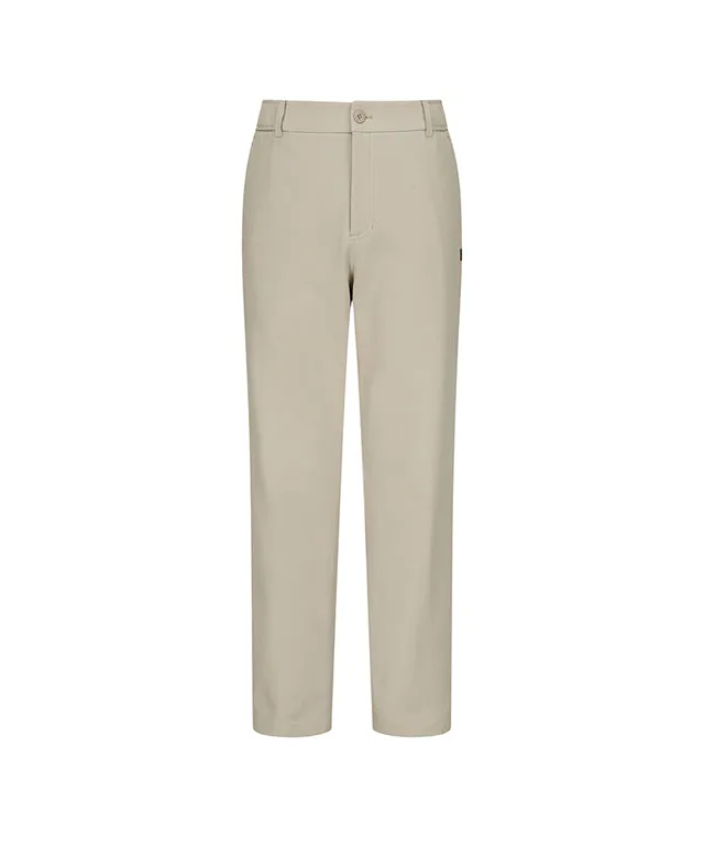ANEW Golf: Men Roll Up Point Chino L/PT - Beige