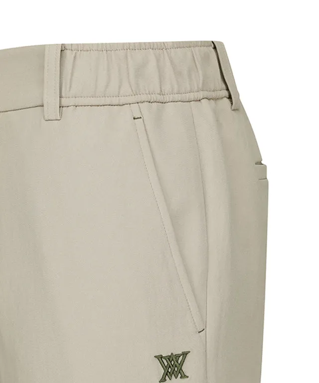 ANEW Golf: Men Roll Up Point Chino L/PT - Beige