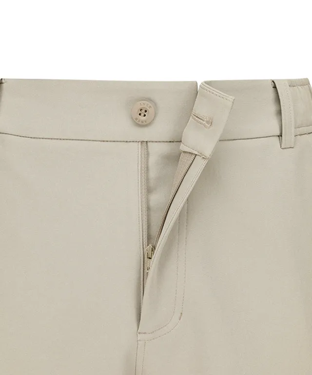 ANEW Golf: Men Roll Up Point Chino L/PT - Beige