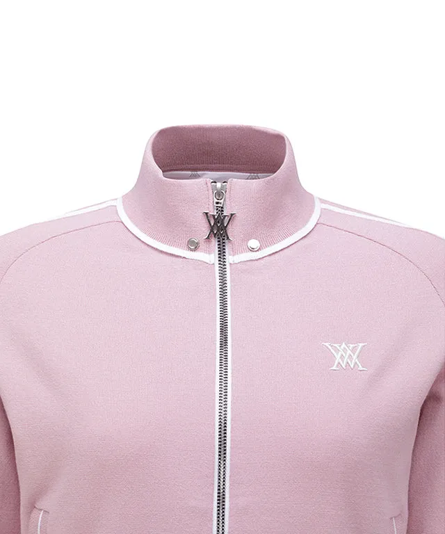 ANEW Golf: Women High Neck Zip - Pink