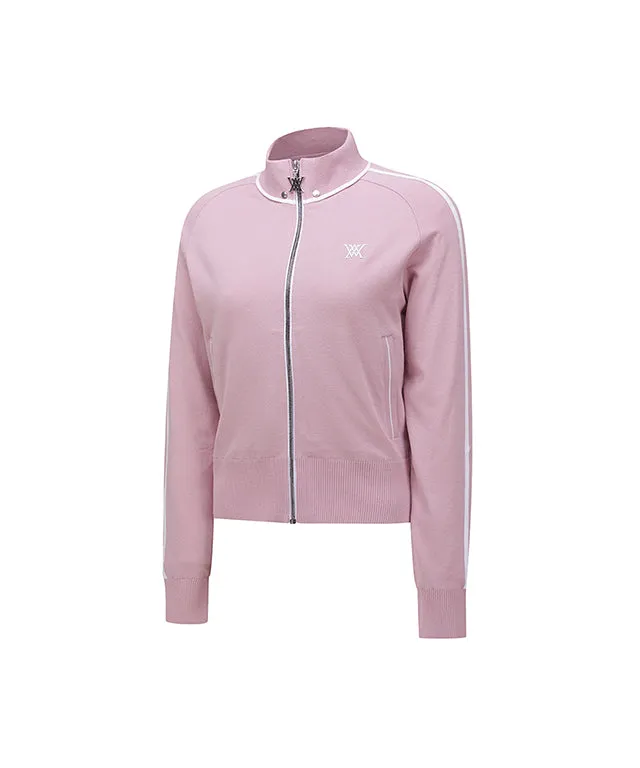 ANEW Golf: Women High Neck Zip - Pink