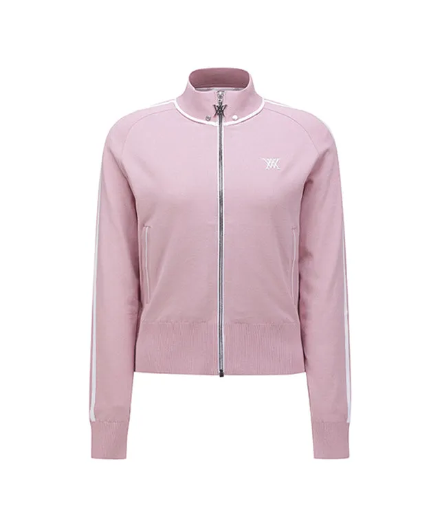 ANEW Golf: Women High Neck Zip - Pink