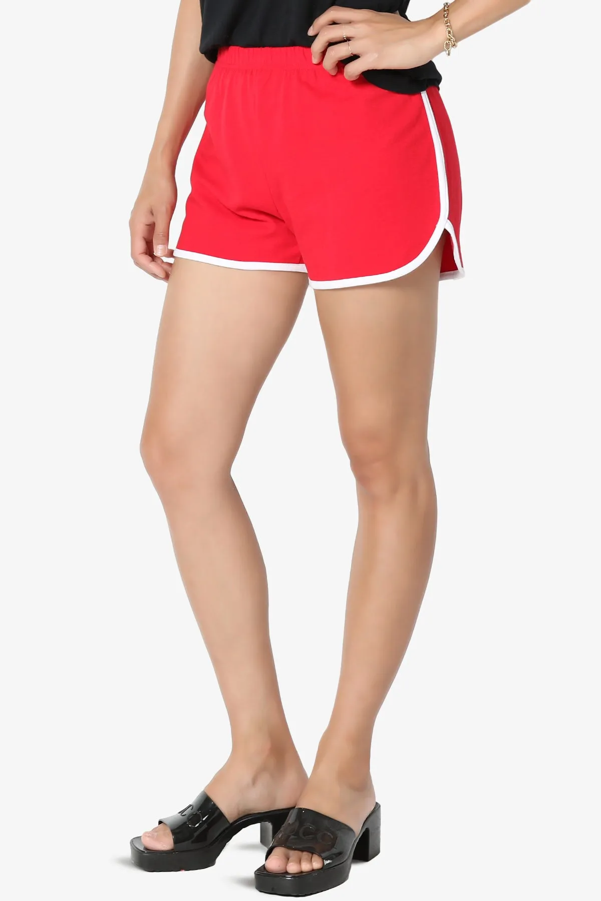 Ankara Contrast Trim Dolphin Shorts