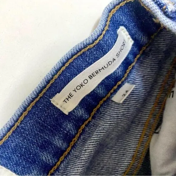 Aritiza Denim Forum - The Yoko Bermuda short