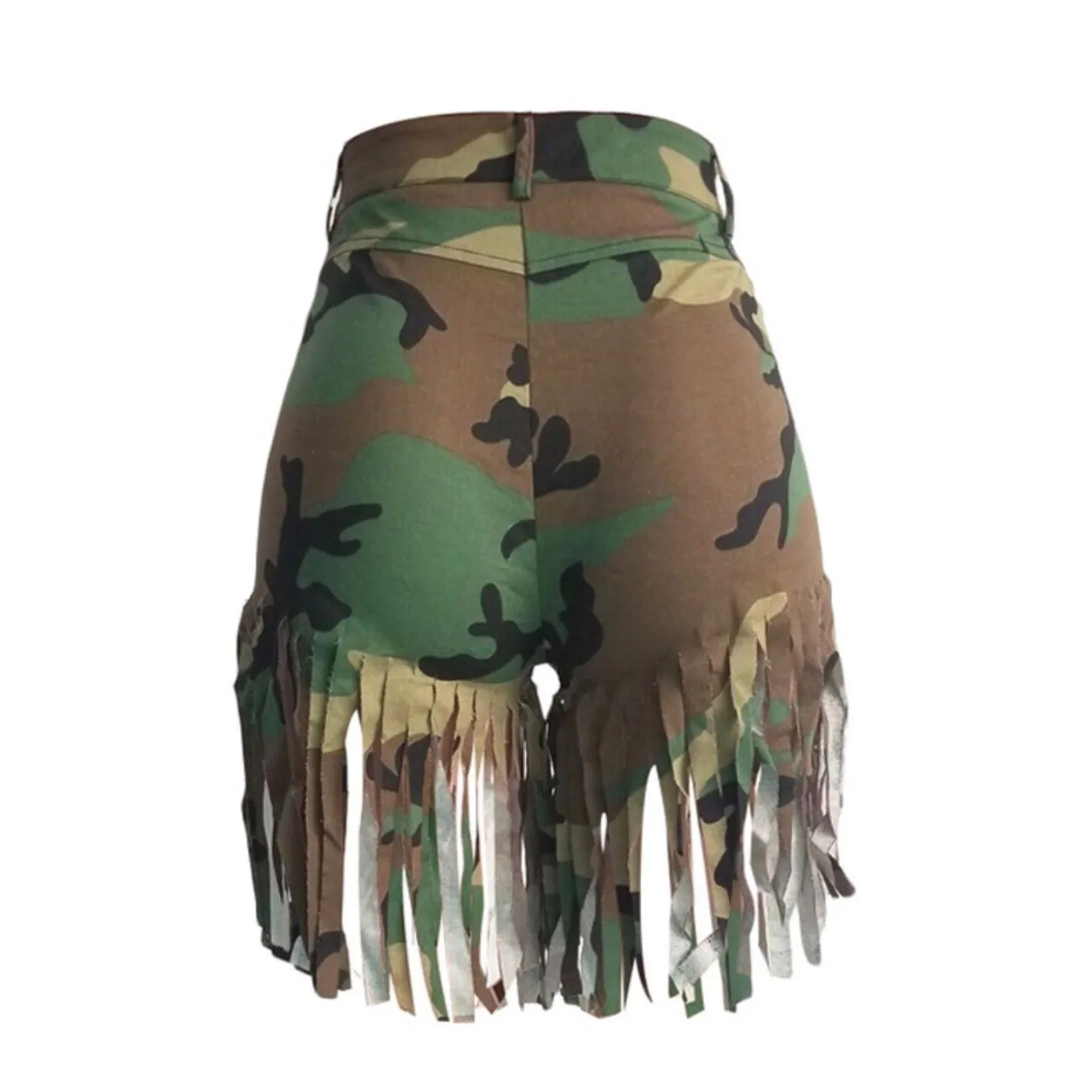 Army Fringe Shorts