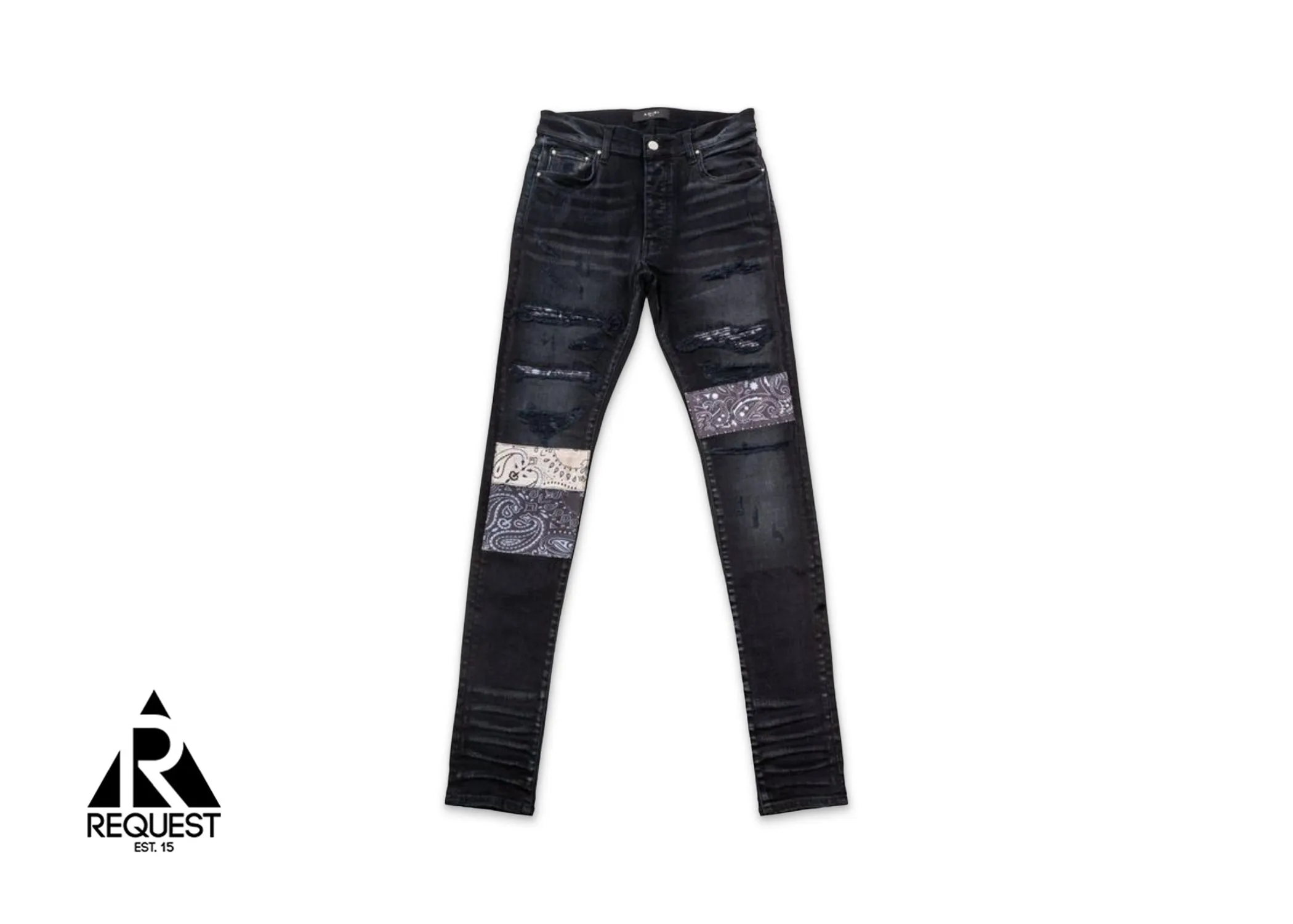 Artpatch Vintage Bandana Denim "Aged Black"