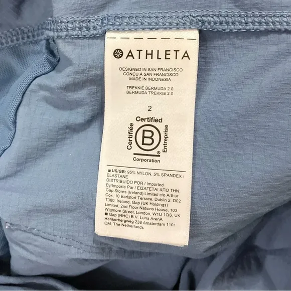 Athleta Trekkie Bermuda 2.0 Shorts