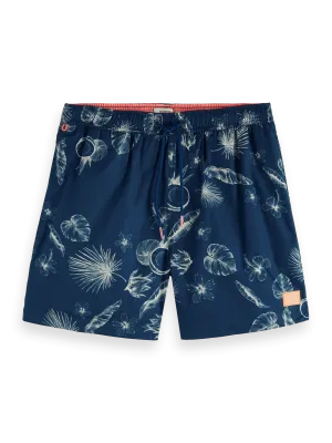 Bañador estampado de tamaño medio