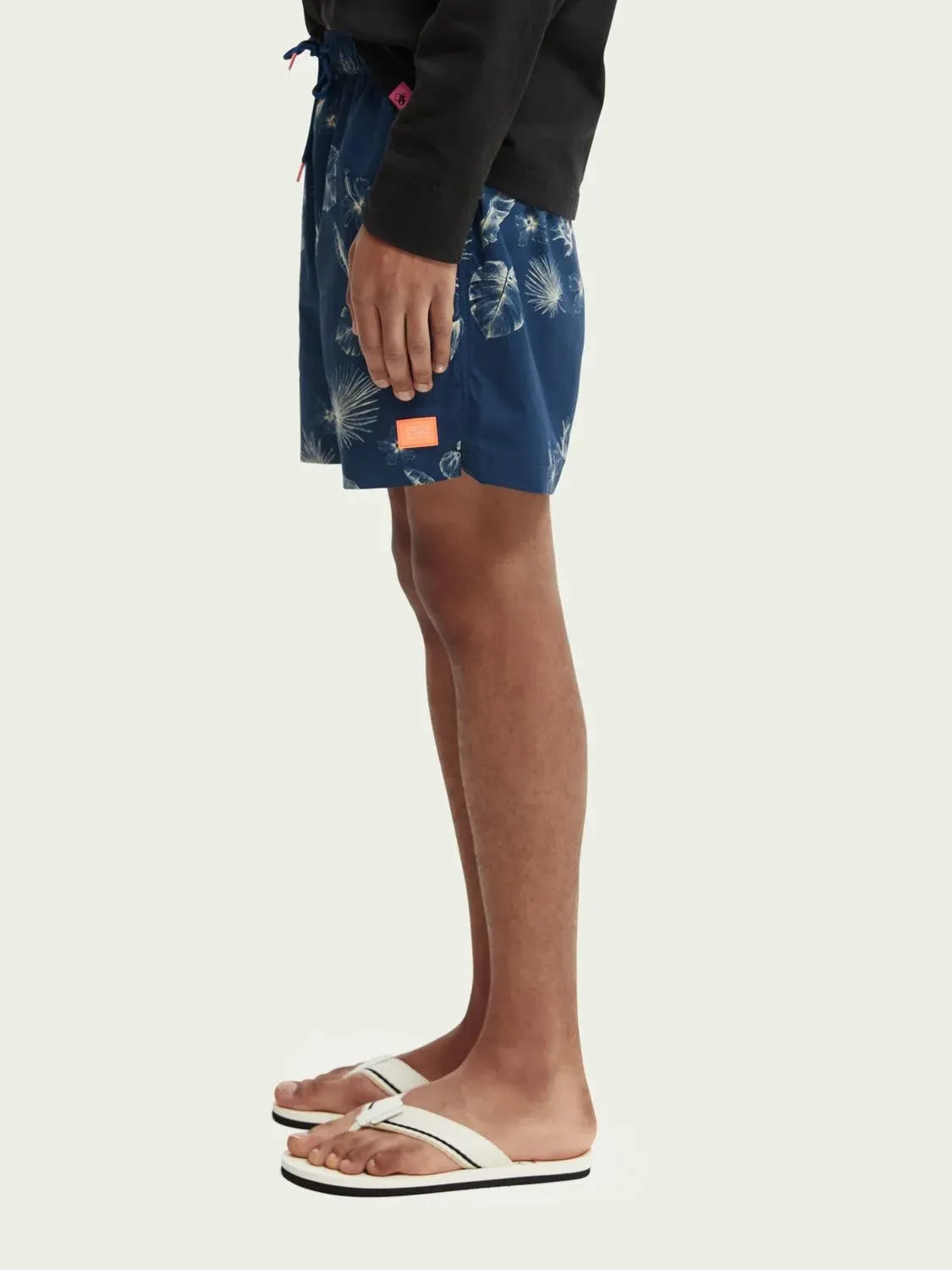 Bañador estampado de tamaño medio