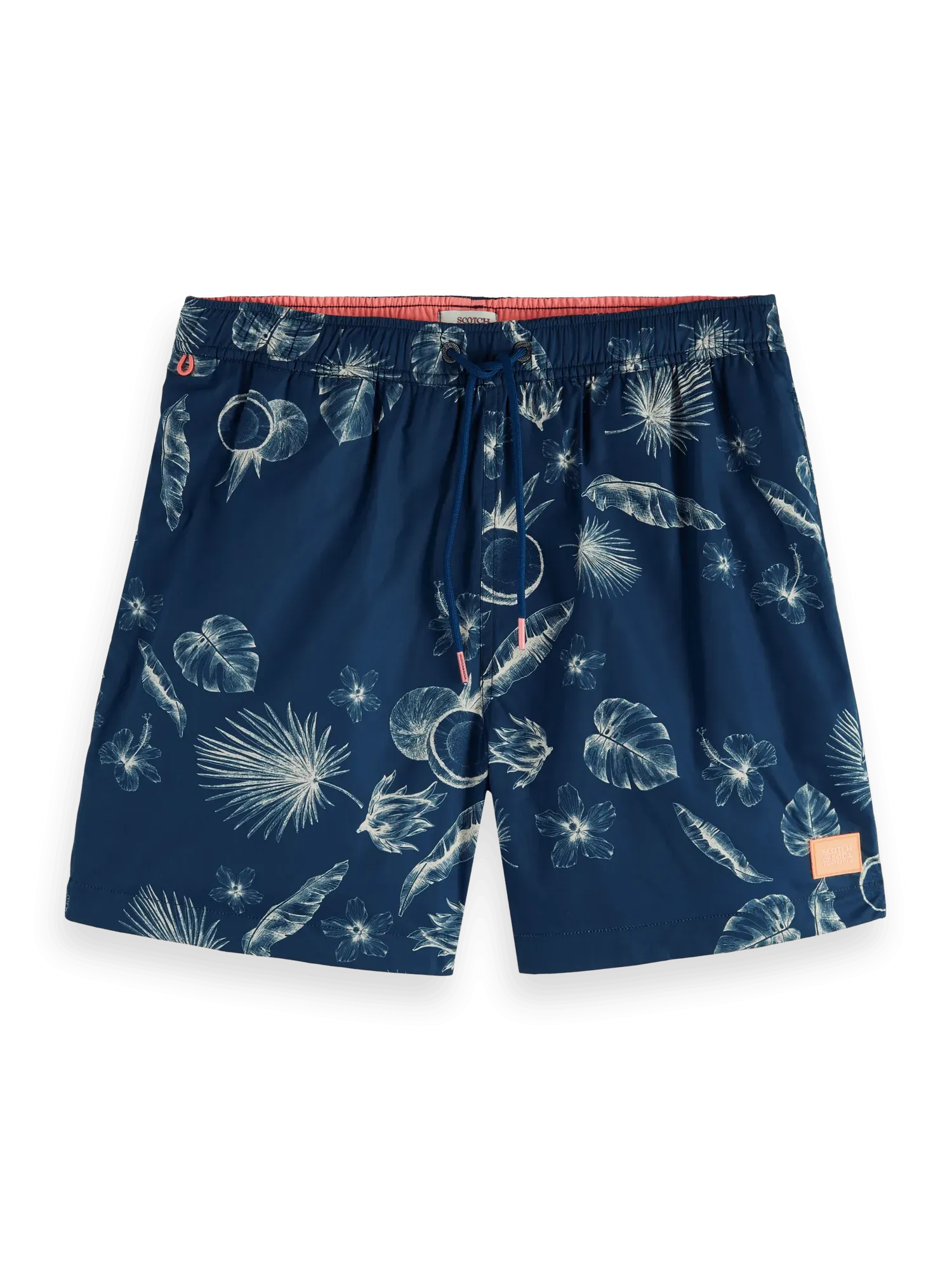 Bañador estampado de tamaño medio