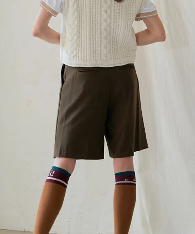 BENECIA 12 Boyish Bermuda - Brown