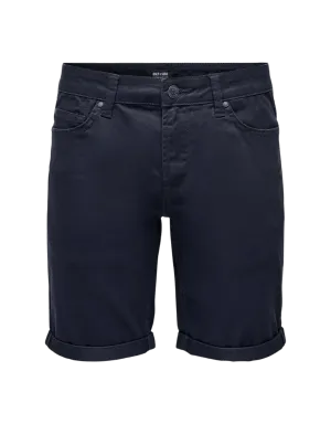 Bermudas Only&Sons Regular Ply Twill Dark Navy