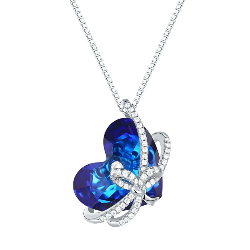 Bowknot Heart Shape