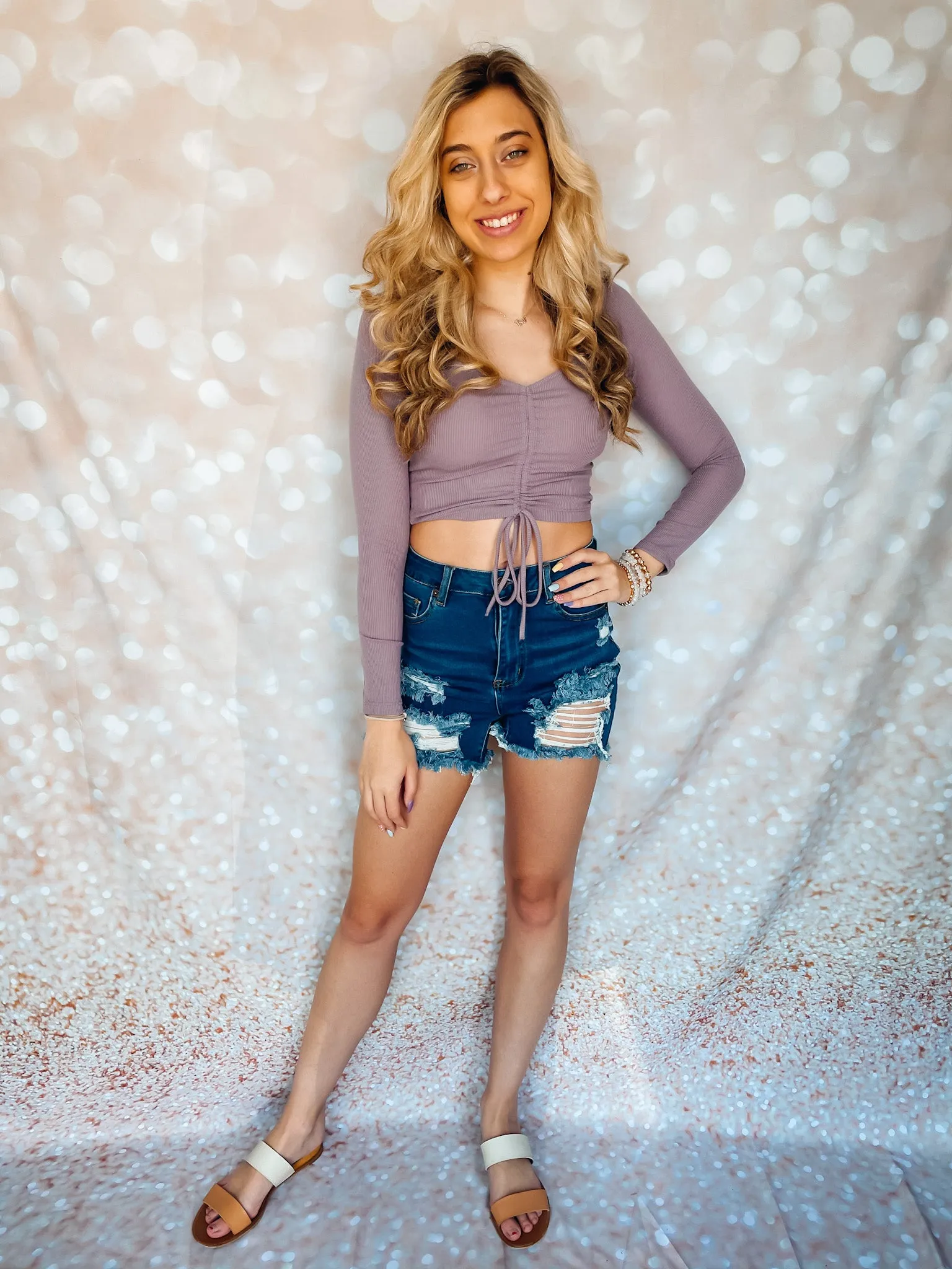 Brielle High Rise Shorts