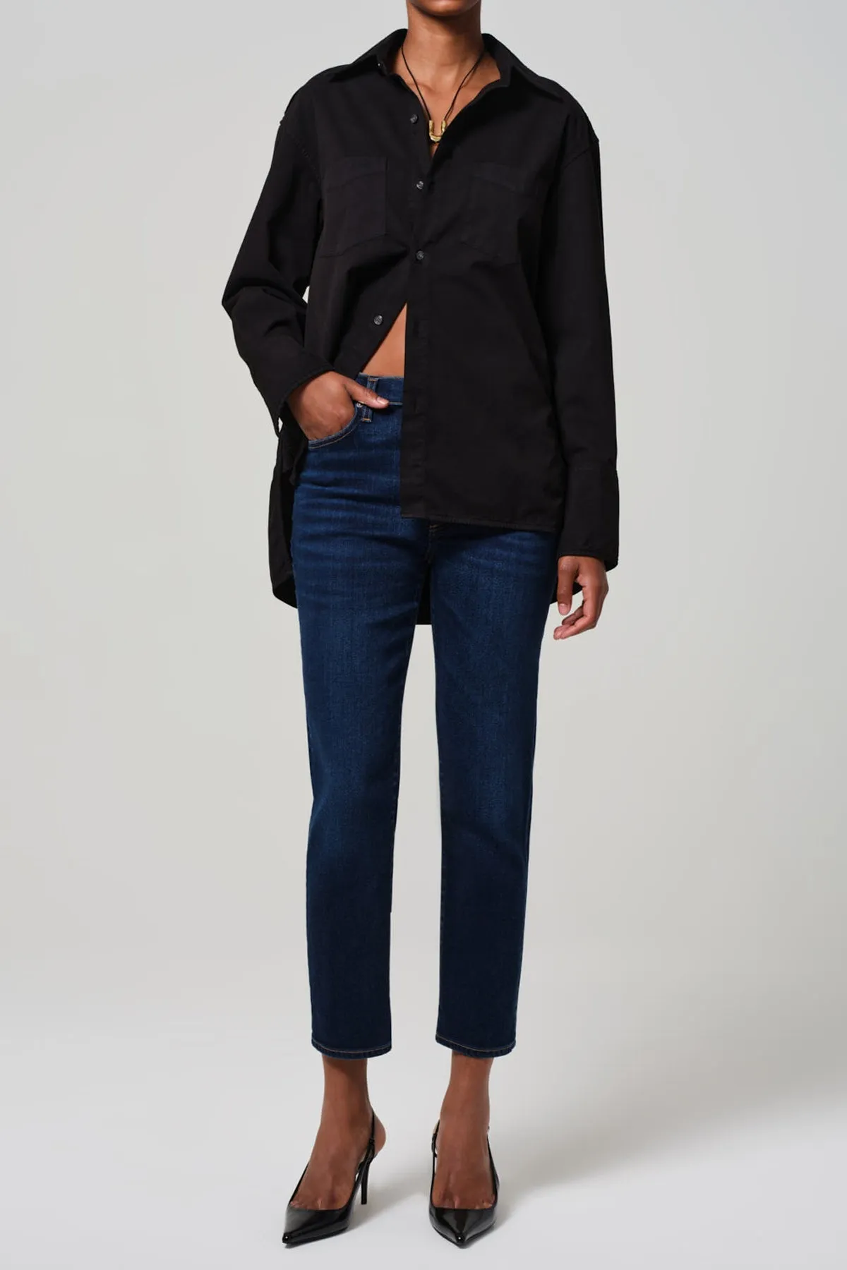 Caia Straight Jean in Lotus