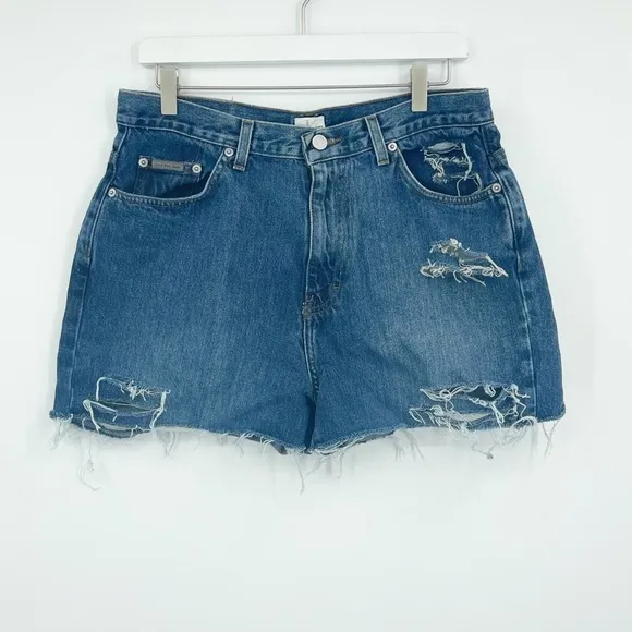 Calvin Klein Denim Cutoff Shorts