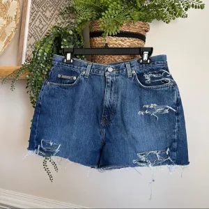 Calvin Klein Denim Cutoff Shorts