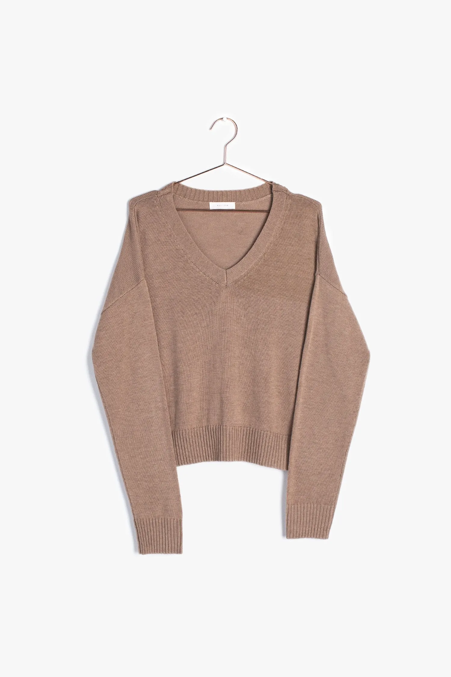 Carrieann Sweater (Mocha) - FINAL SALE