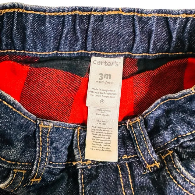 Carter's Boy's Jeans Size 3 Months