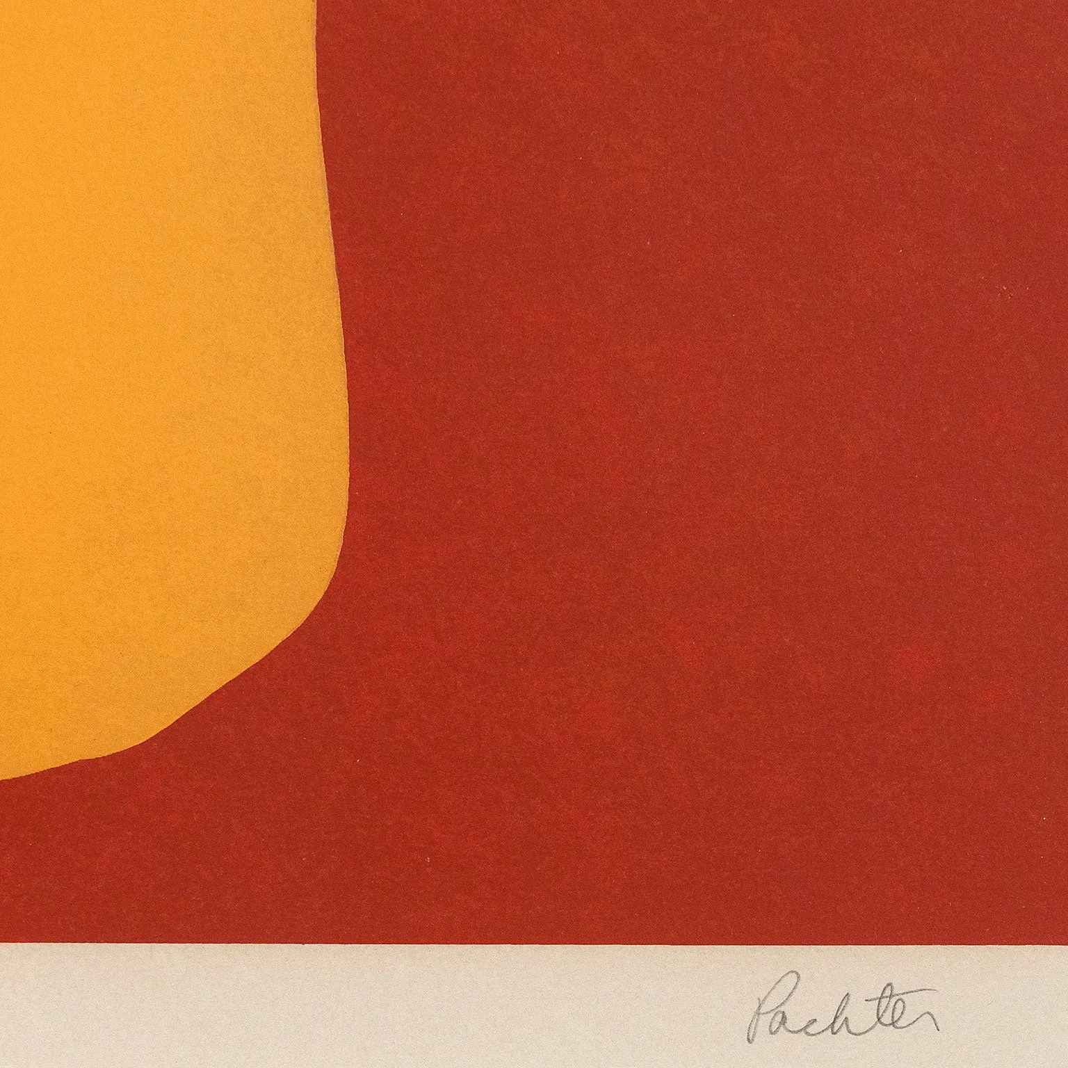 CHARLES PACHTER "SIX FIGURES IN A LANDSCAPE", 1978