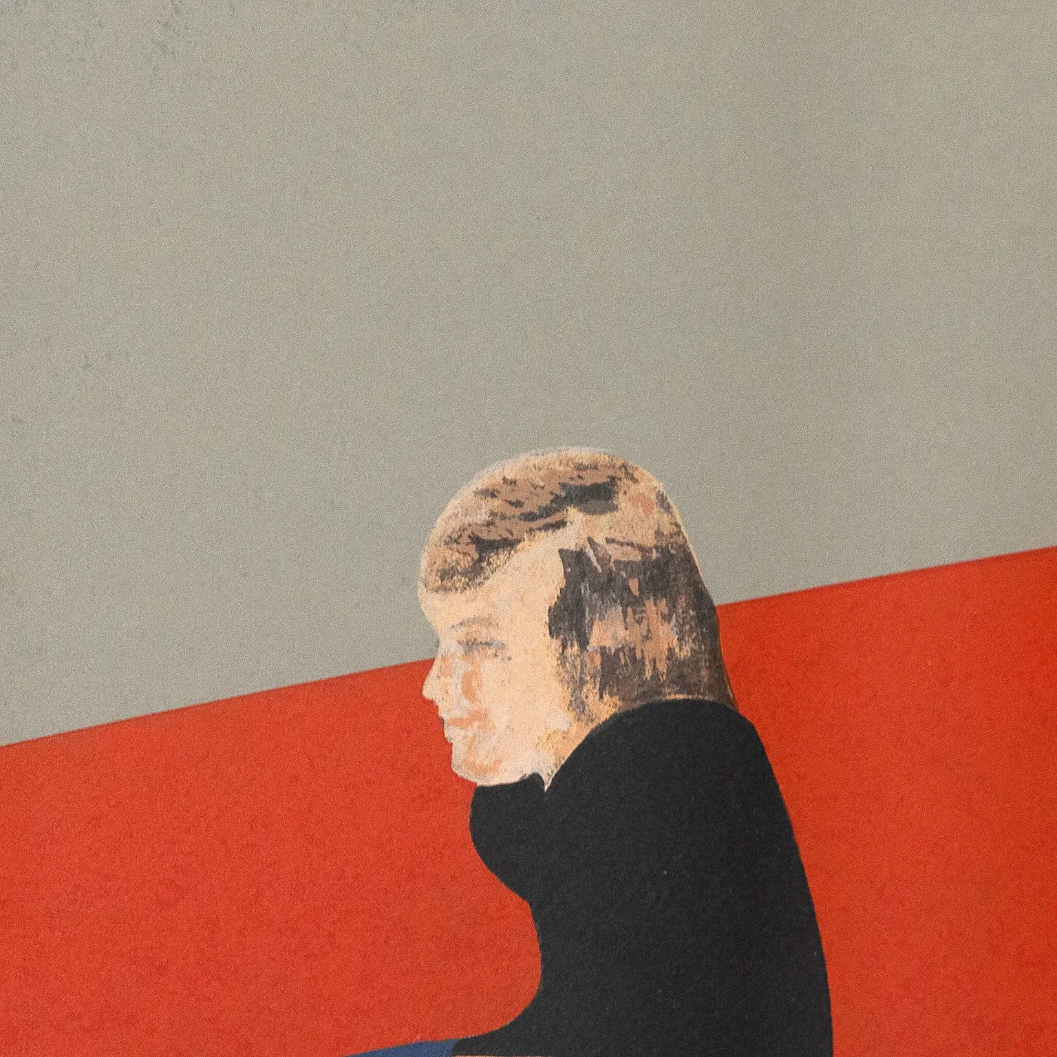 CHARLES PACHTER "SIX FIGURES IN A LANDSCAPE", 1978