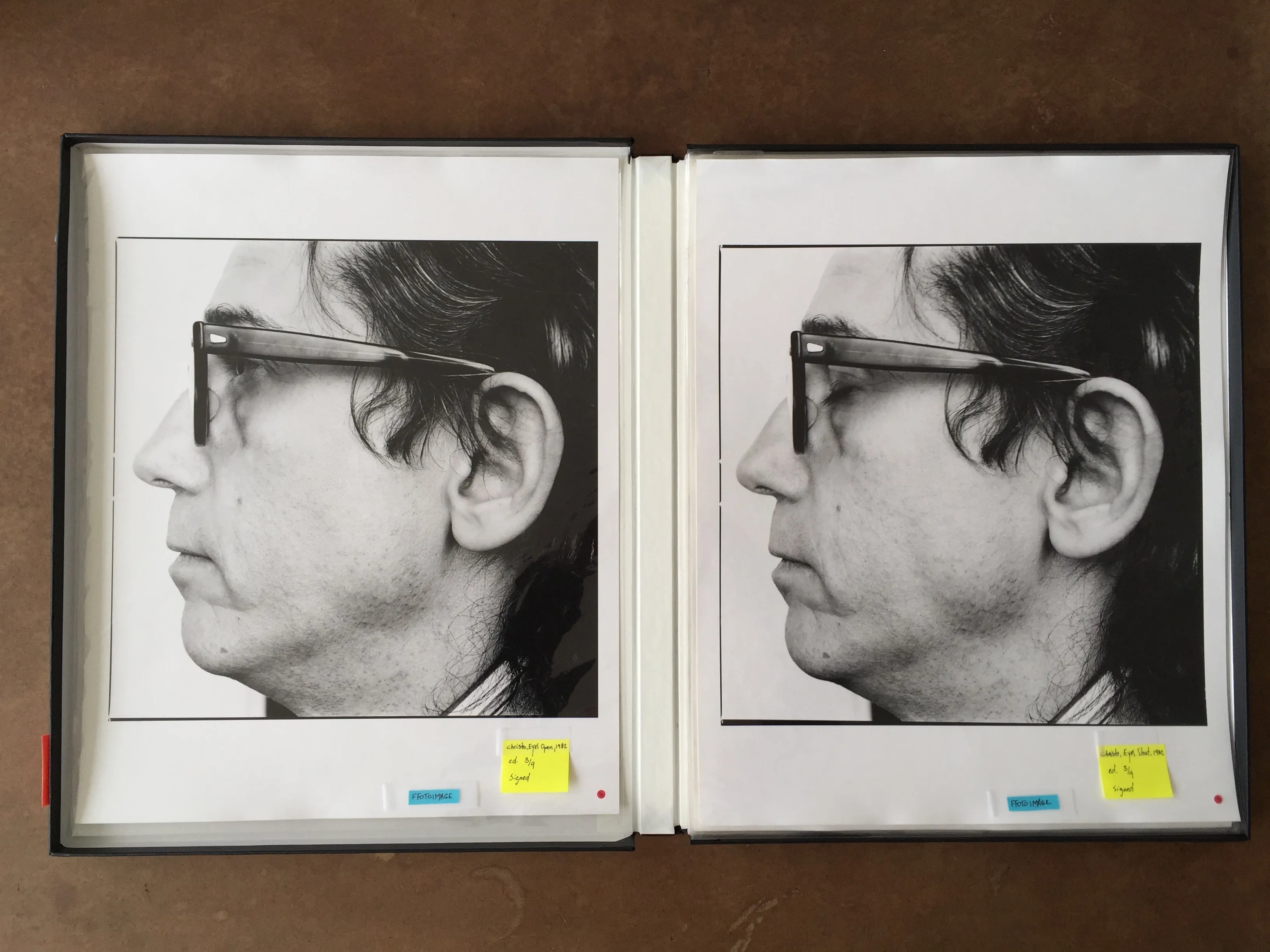 Christo, Eyes Open / Christo, Eyes Shut