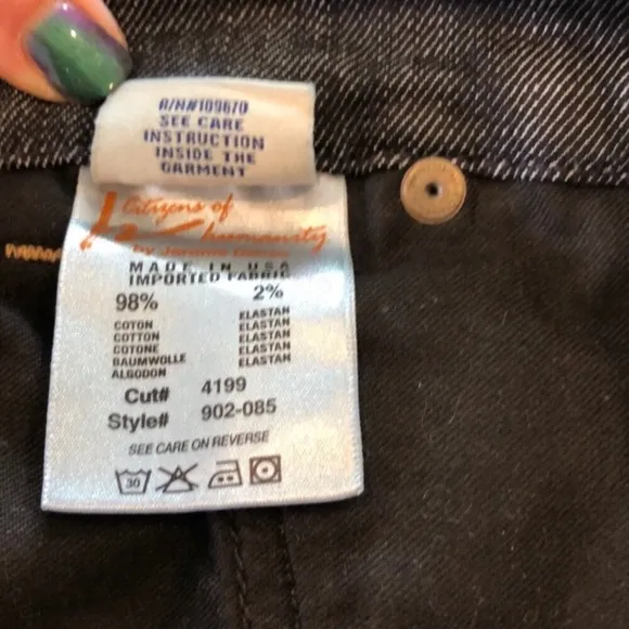 Citizens of Humanity Los Bermuda Denim Shorts Sz 27 (JB)