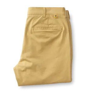 Classic Fit Gold School Chino - Golden Wheat
