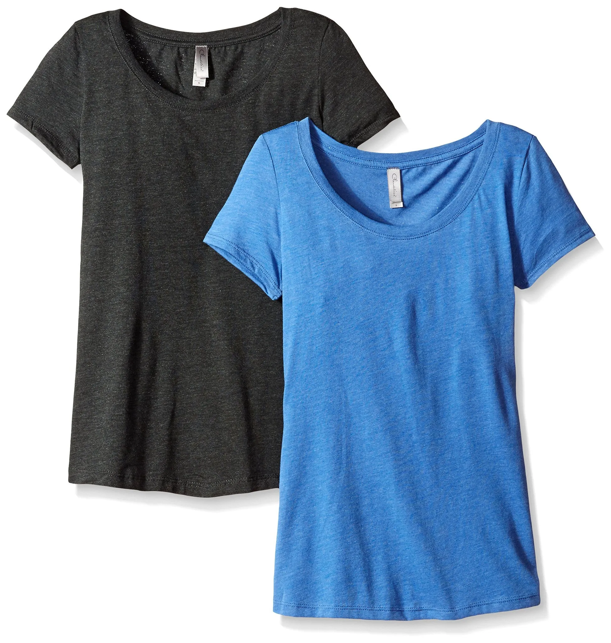 Clementine Women's Tri-Blend Scoop Neck Tee(Pack of 2)