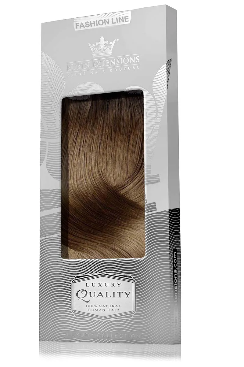 CLIP-IN EXTENSIONS LUXURY  OMBRÉ BALAYAGE Chocolate Roast Brown & Salty Caramel