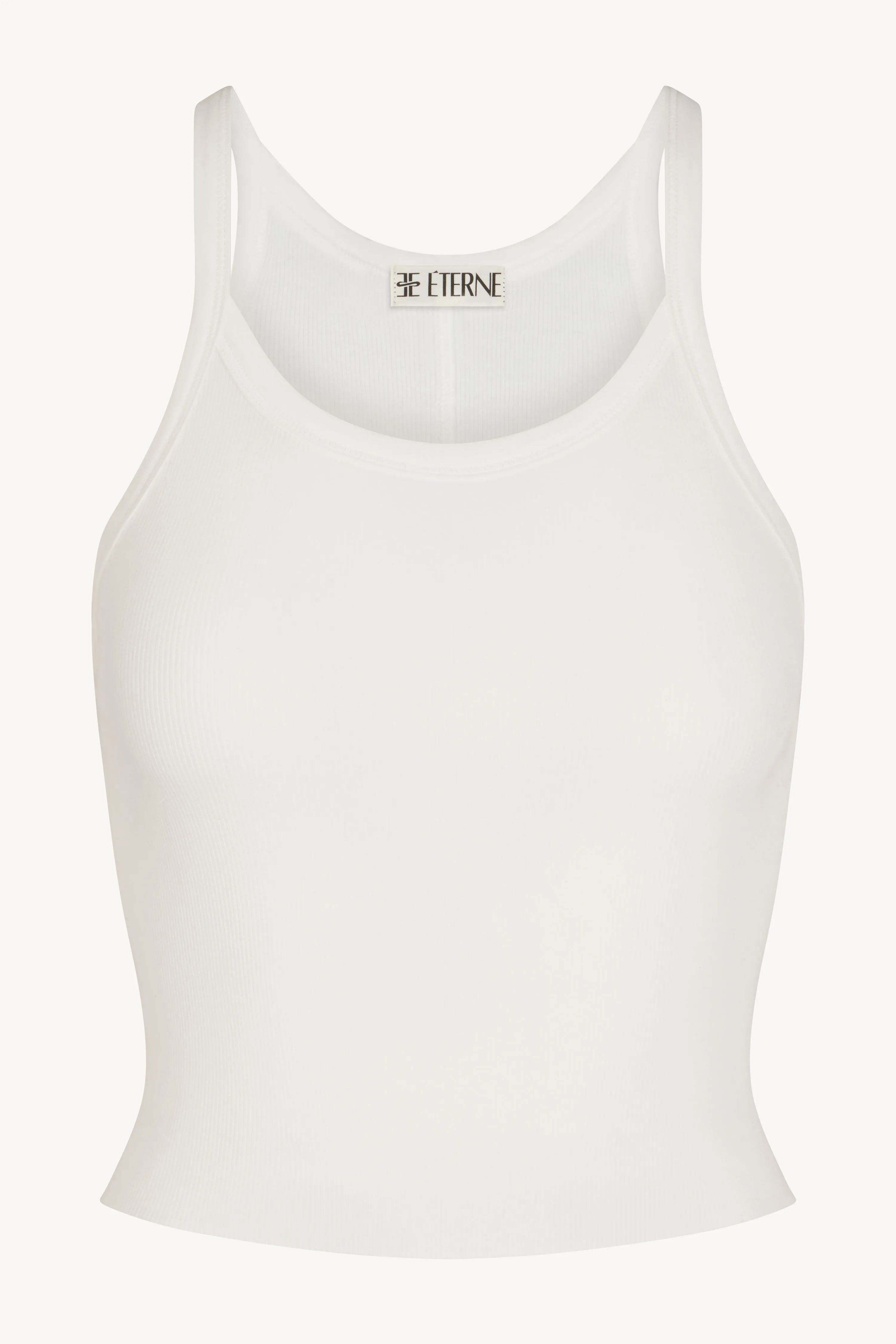 Cropped Rib Tank