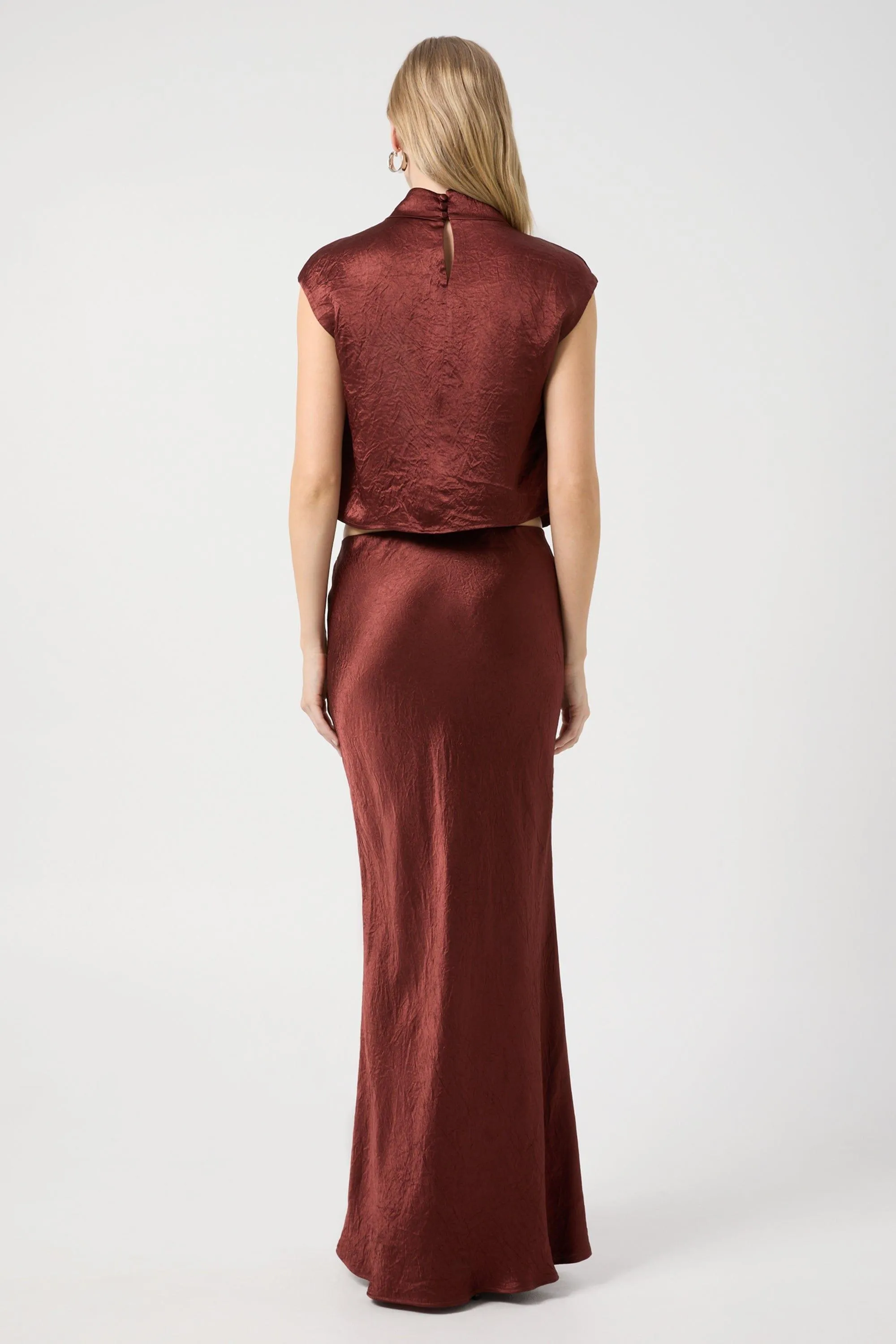 CRUSH DRAPE TANK | SHIRAZ