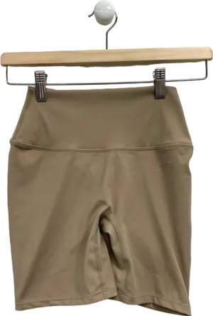 CSB Beige Freedom High-Waisted Shorts Medium