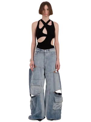 Cut Out Tank Top
