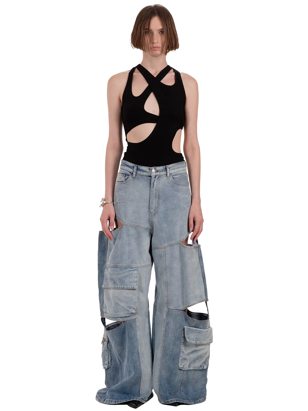 Cut Out Tank Top