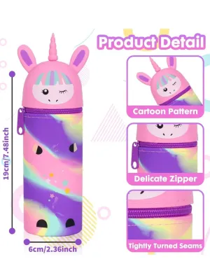Cute Rubbery Pencil Case