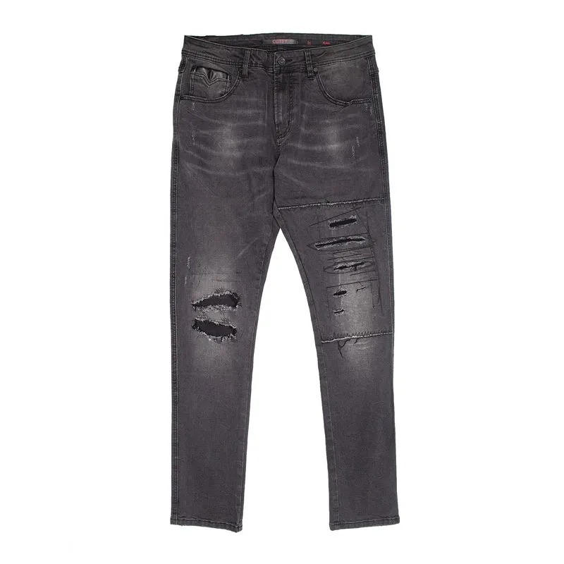 Cutty Denim Jean  -Charcoal