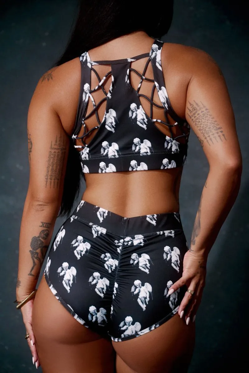 CXIX Cupids Got A Gun NYX Bottoms - Black