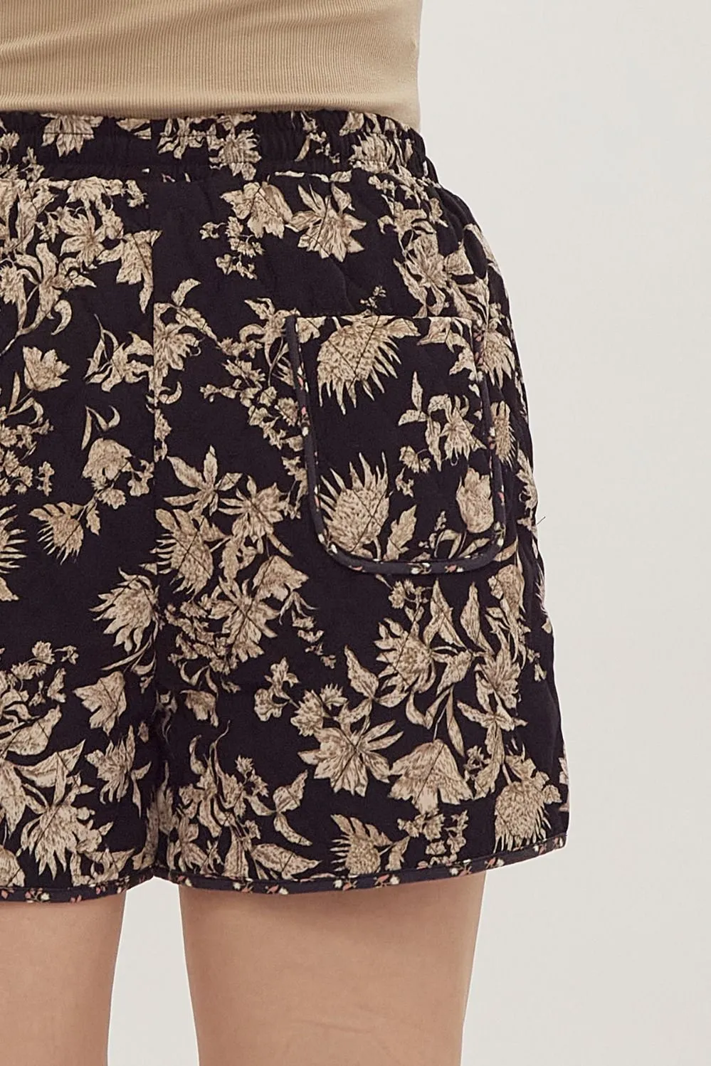 Cynthia quilted shorts