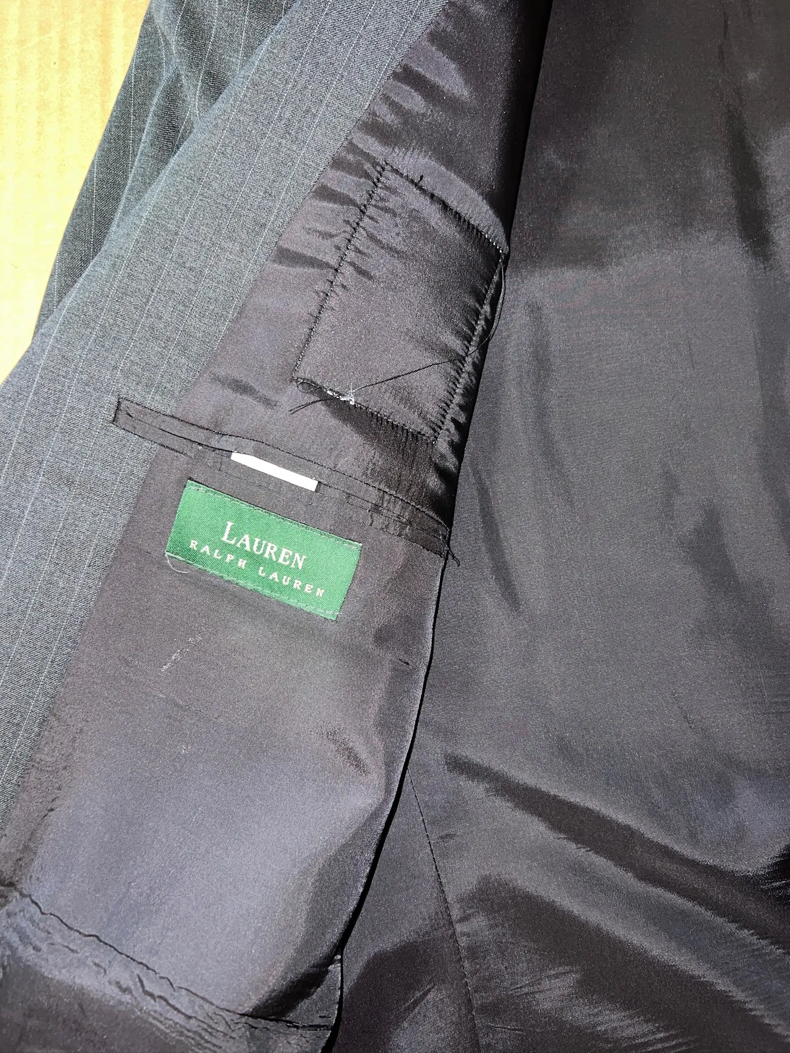 Dark Gray Pinstripe Dead Kennedy's Blazer