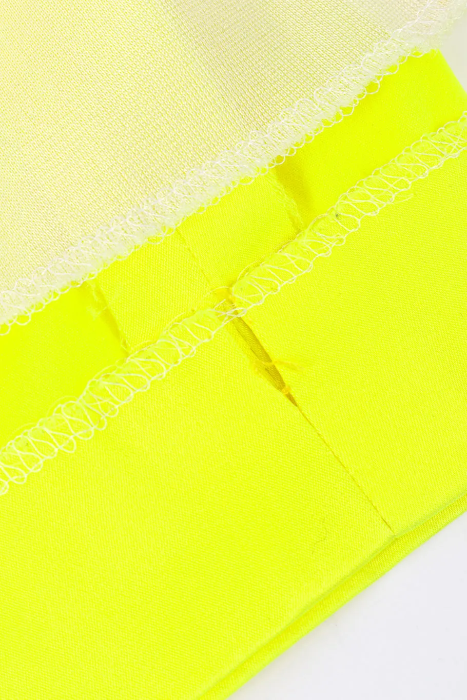 Day-Glo Moto Jacket & Skirt Set