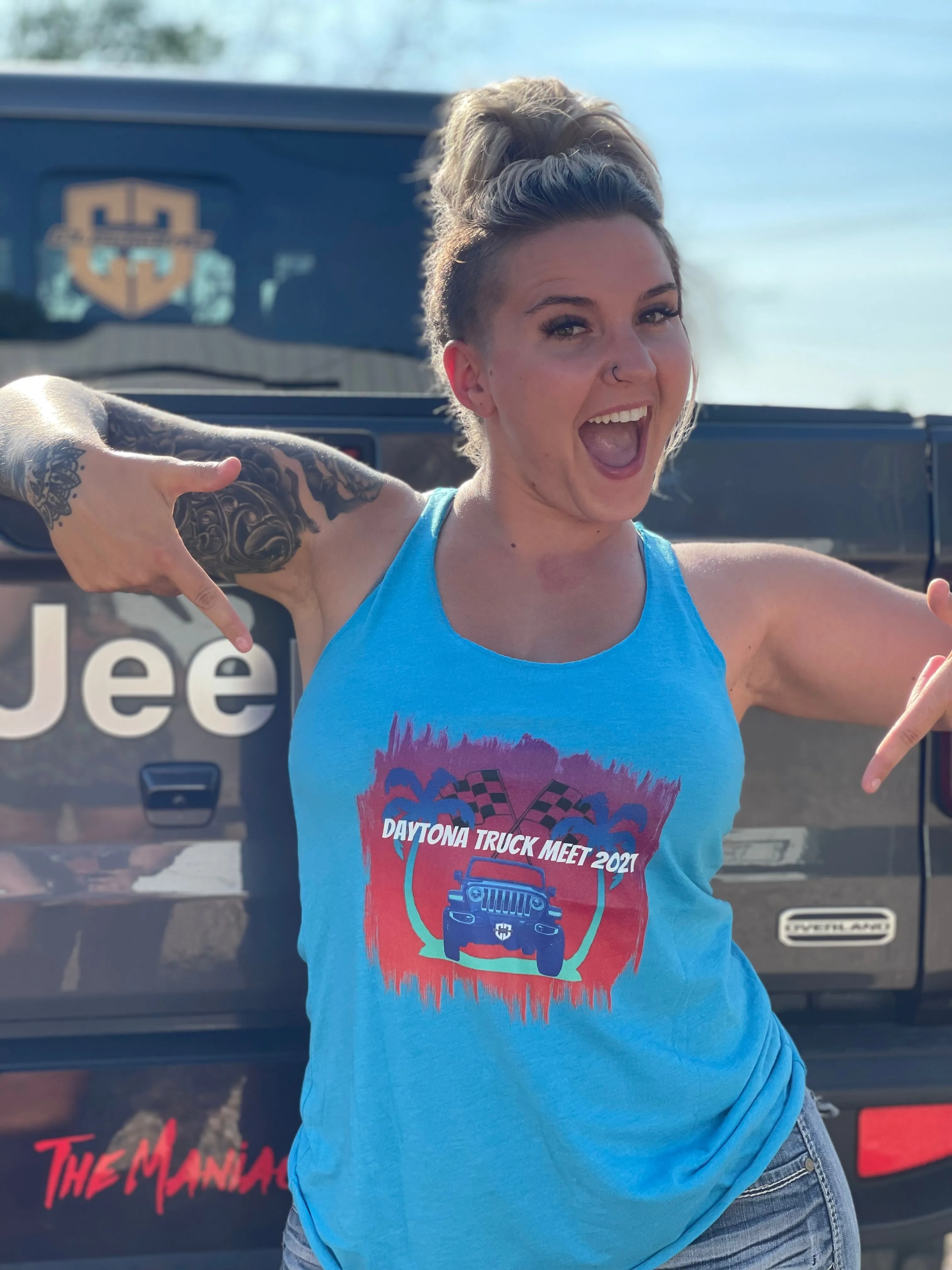 Daytona Truck Meet Tank Top
